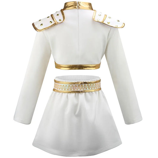 New K-POP Girls Sets 2026 New Fashion Children Suits Kids Jackets Pants Outfits Teenager Casual Spring Clothing 4-12 Years Old